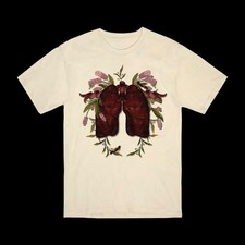 Florence And The Machine 2016 beige color 100 cotton Shirt BL1846