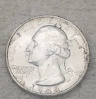 1948 S Washington Quarter - Gem Uncirculated - 90% Silver 25C - FREE SHIPPING