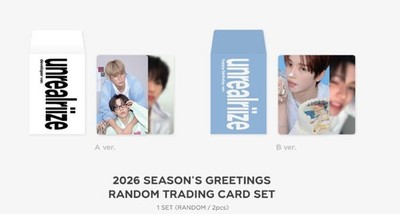 RIIZE 2026 SEASON'S GREETINGS OFFICIAL MD RANDOM TRADING CARD SET