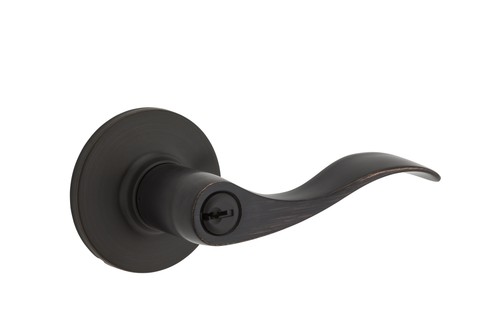 Kwikset SL5000LY Layton Single Cylinder Keyed Entry Door Lever