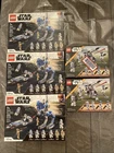 Lego Star Wars 501st Clone Trooper LOT - 3x 75280 - 2x 75345 - NIB - 5 Sets