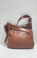 Borsa a tracolla Osgood Marley da donna in pelle marrone tinta unita