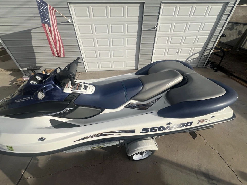 2001 Sea-Doo LRV Jet Ski Very Low Hours - Image 4 of 4