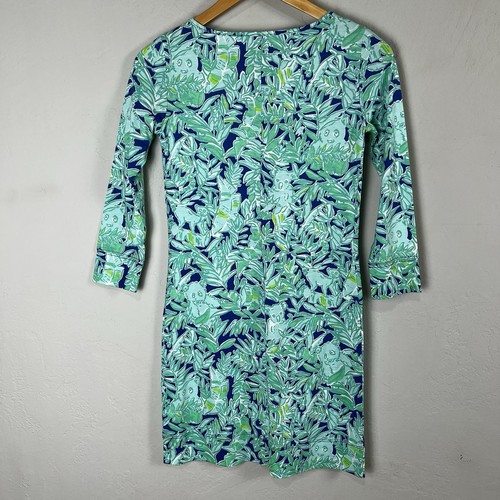Nuevo con etiquetas Mini Vestido Lilly Pulitzer Marlowe Koala of the Wild Manga 3/4 Talla XXS NUEVO - Imagen 2 de 10