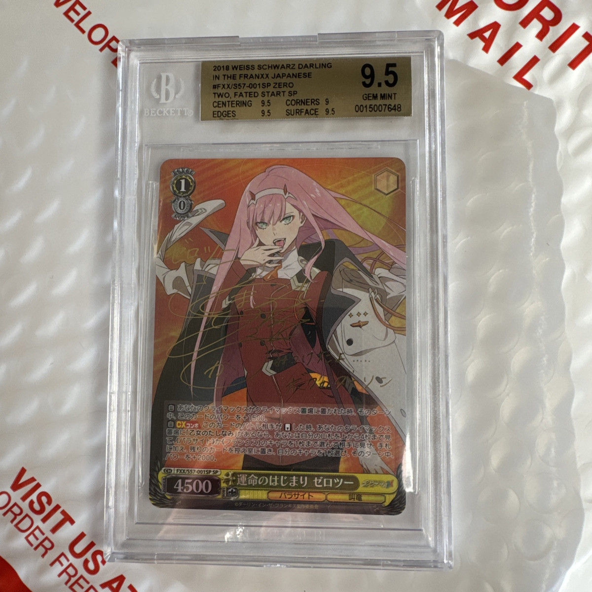 Weiss Schwarz Japanese Darling In The Franxx Fated Start Weiss Schwarz Japanese Darling In The Franxx Fated Start