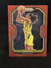 Sue Bird 2021 Panini Red Prizm /299 Seattle Storm #65