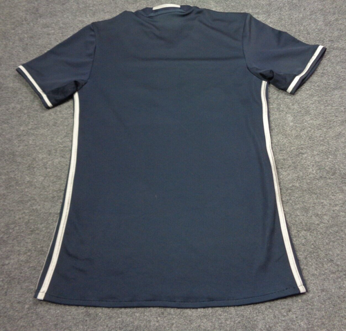 Camiseta de fútbol Adidas Olympique Marsella para hombre S azul visitante 2016 2017 - Imagen 5 de 8