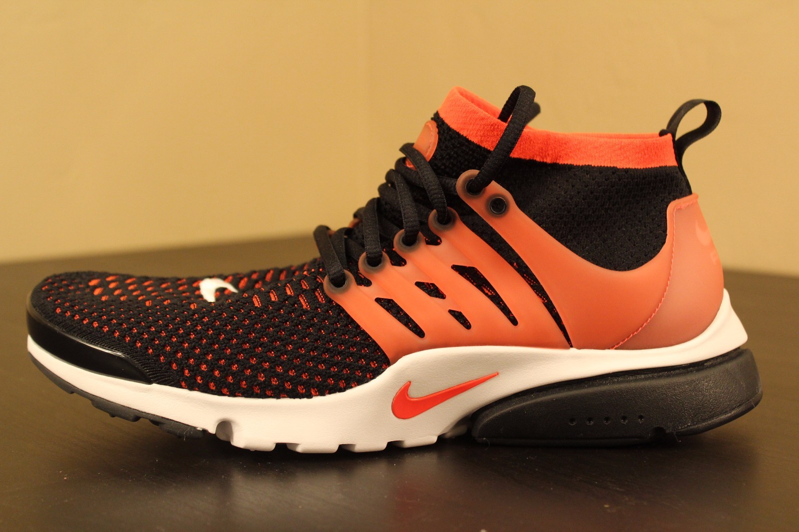 18 New Nike Air Presto Flyknit Ultra Black/Crimson 835570-006 Mens Shoes 9.5 18 New Nike Air Presto Flyknit Ultra Black/Crimson 835570-006 Mens Shoes 9.5