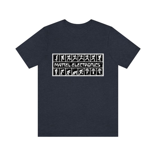 Mattel Intellivision Retro Gaming Old School Logo T-Shirt Running Man New - Picture 68 of 84