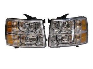 For 07 08 09 Chevy Silverado 1500 Ltz Ls Headlight W Bulb 2 La Foto Se Está Cargando Para 07 08 A 09 Chevy Silverado 1500