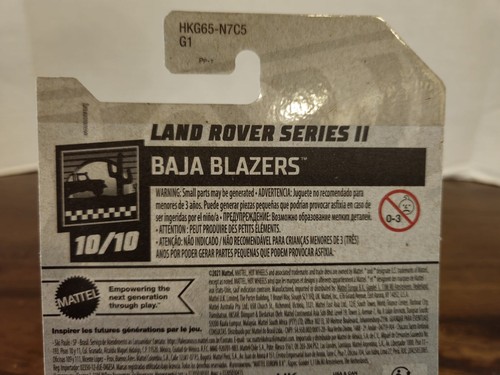 Hot Wheels Land Rover Series II Green #242 242/250 - Baja Blazers 10/10 - Picture 12 of 12