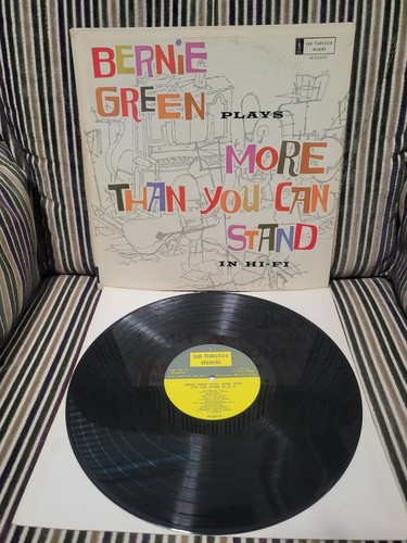 Bernie Green spielt mehr als Sie stehen können - San Francisco Schallplatten - M33015 - 1957 - sehr guter Zustand