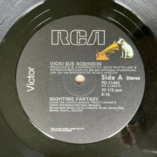 VICKI SUE ROBINSON Nightime Fantasy 1979 Maxi-Single - RCA Victor PD-11442 - VG