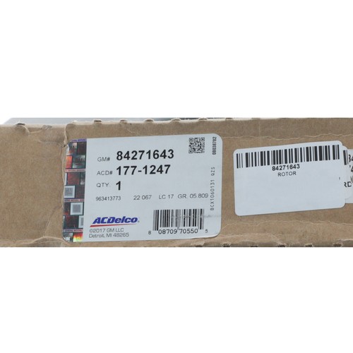 Genuine GM Front Disc Brake Rotor 84271643 - Picture 5 of 5