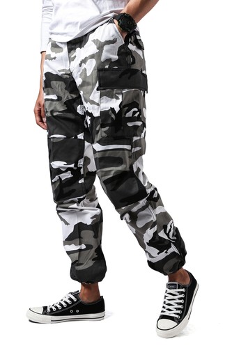 BACKBONE Mens Military Army Tactical BDU Pants Casual Camouflage Cargo Pants - Picture 50 of 136