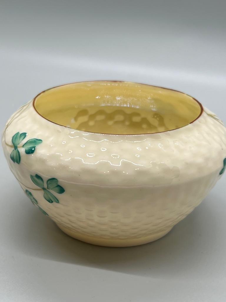 Belleek ベリーク クリーム＆シュガーボウル イエローラスター Belleek ベリーク クリーム＆シュガーボウル イエローラスター