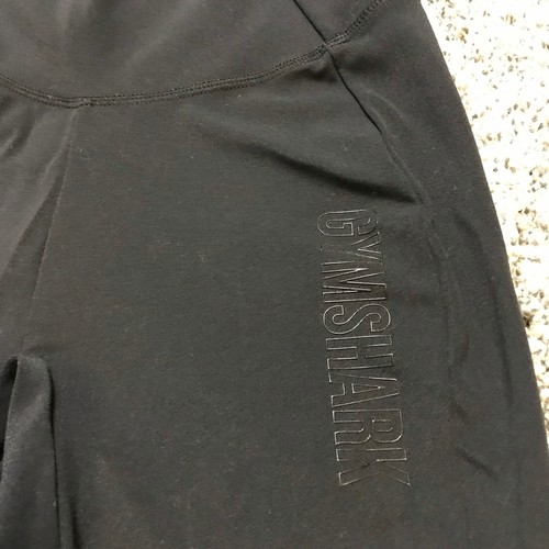 Gymshark Women's All Black / Black Logo Leggings Yoga Pants Size: Small (S) - Bild 2 von 10