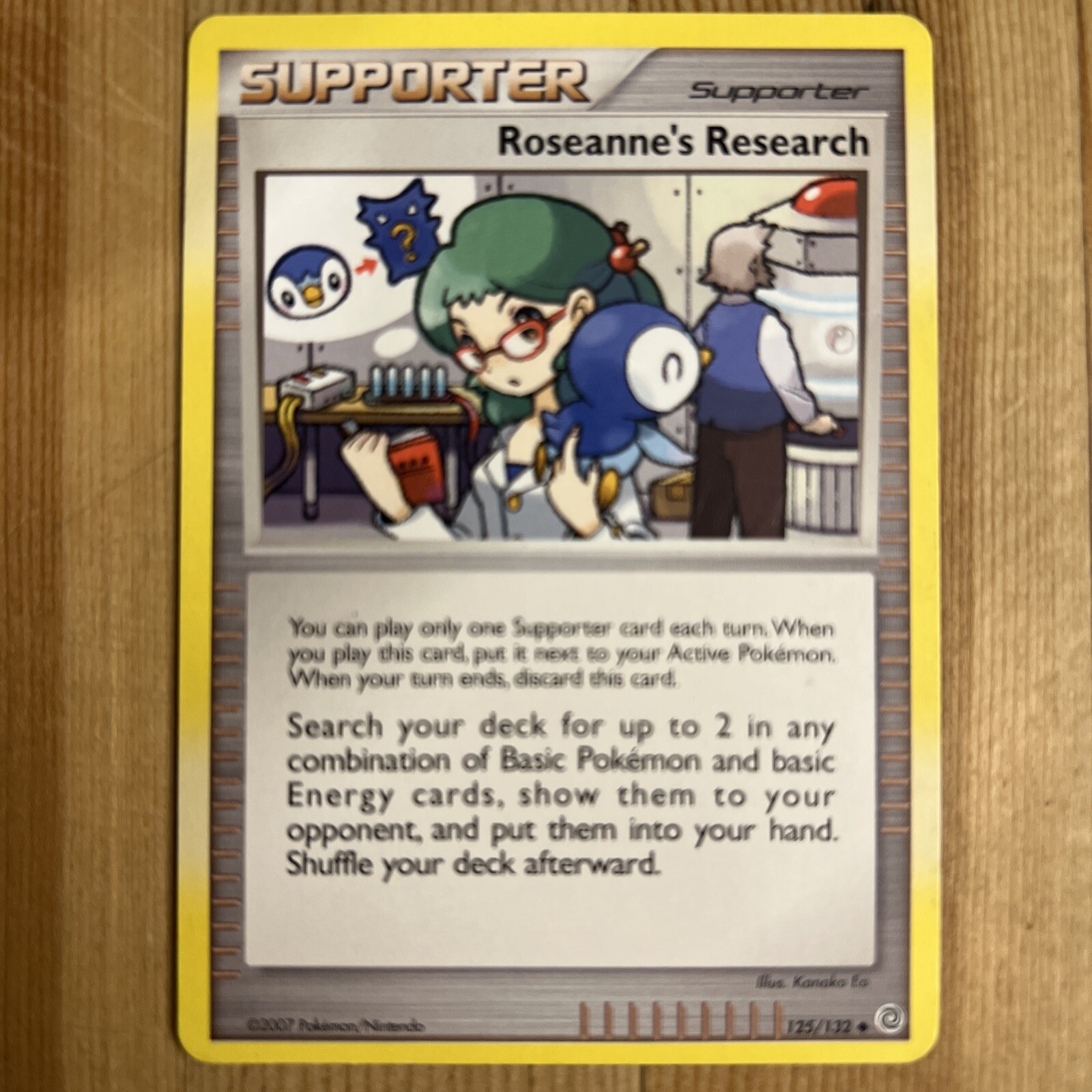 Rosanne’s Research 125/132 Secret Wonders Pokémon Card LP