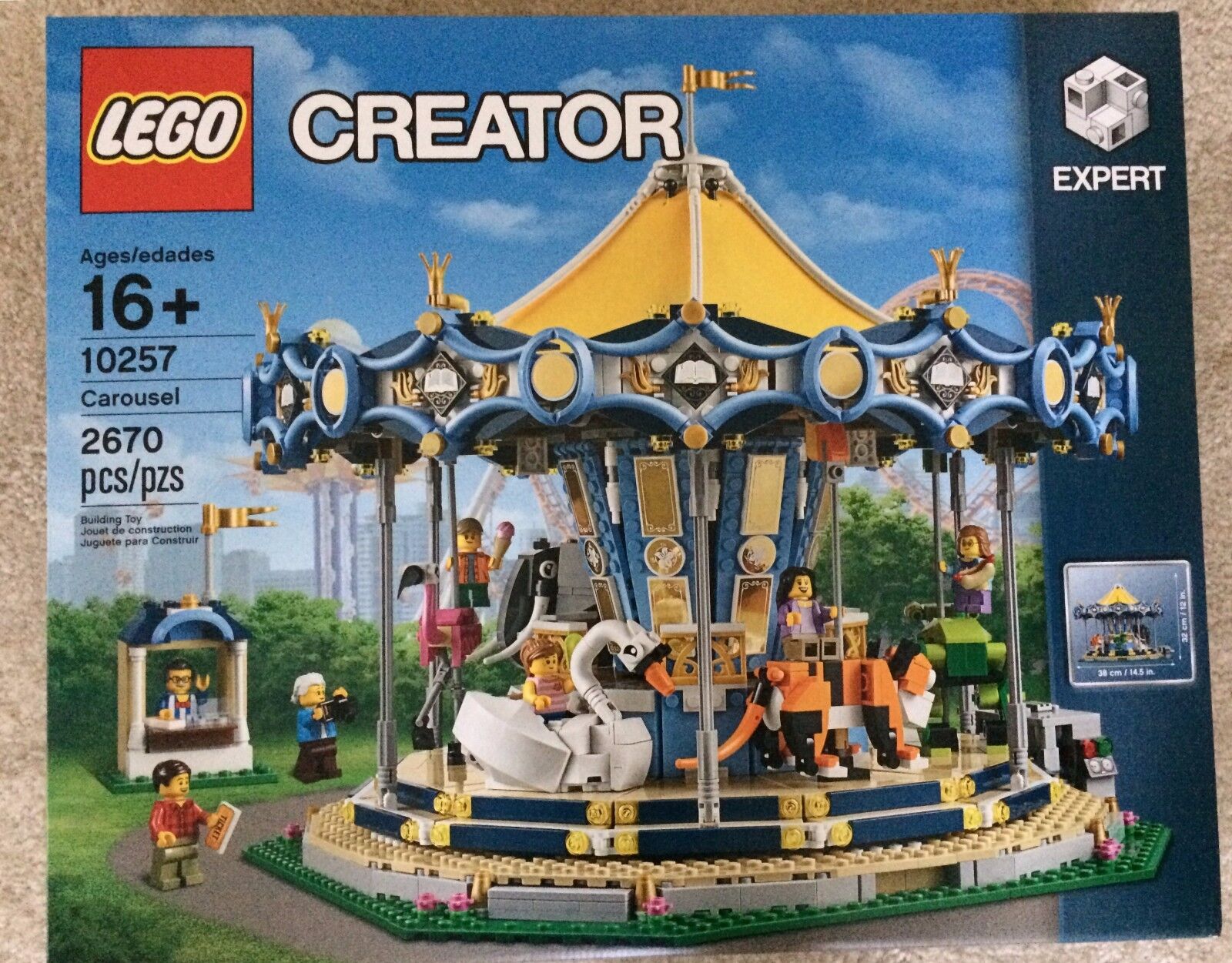 Lego Creator 10257 Carousel Brand New Sealed Toy  Blue Yellow