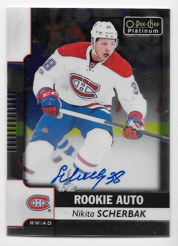 17/18 O-PEE-CHEE PLATINUM ROOKIE AUTOGRAPH Hockey (#RAB-RWB) U-Pick From List - Picture 7 of 9