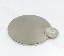 D80mm x 5mm Large Neodymium Disc Fridge Round Strong Magnets Rare Earth  N50