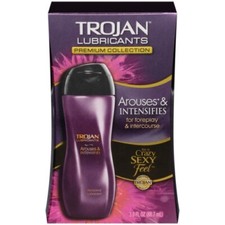 3 Pack Trojan Arouses & Intensifies Lubricant 3 Oz Each