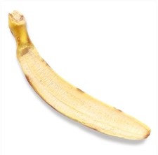 Display Food sample Fake Food Bookmark Banana Skin JPN Craftsmen Make Samples