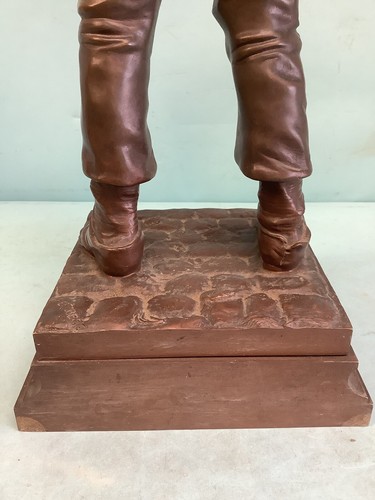 Bronze Statue “Siffleur” by Halfdan Hertzberg 1857-1890 20” Tall - Picture 10 of 16