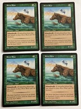 River Bear 4x Portal Second Age MTG x4 LP