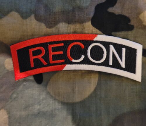 RECON cavalry 4.5" embroidered patch
