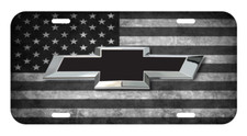 For Chevy Chevrolet Usa Fans Vehicle License Plate New Free Ship
