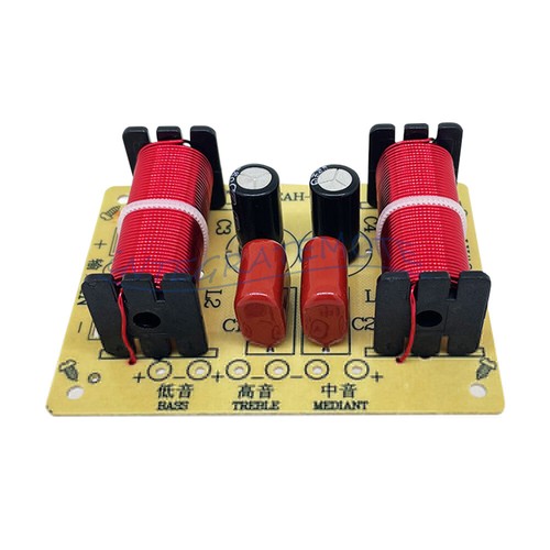 150W 200W 250W 3-Way Audio Crossover Board Professional Speaker Divider Splitter - Afbeelding 18 van 65