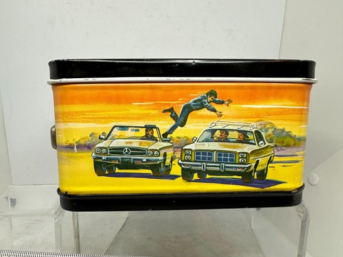 Vintage Aladdin 1981 The Fall Guy Metal Lunchbox Complete With Thermos Inv-0344 - Picture 8 of 11