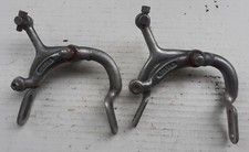 Coppia pinze freni bici corsa d'epoca, marcata BALILLA, in alluminio