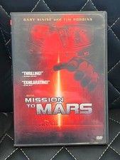 Mission to Mars (DVD, 2000, Special Edition)/ Movie/ Video Tim Robbins