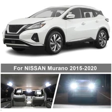 LED Light Interior Package Kit + Reverse Backup Bulbs For Nissan Murano 2015-20 