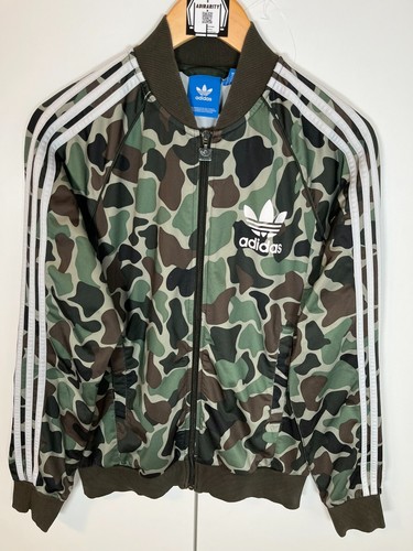 ADIDAS ORIGINALS FIREBIRD OG Camouflage Camo Tarnfarbe Weiß Gr. M Retro Vintage - Bild 2 von 15