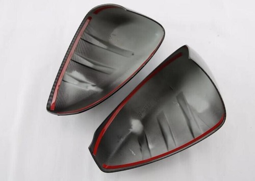 Cubierta de espejo retrovisor estilo fibra de carbono estilo automóvil para Mazda CX-50 2023 2024 ABS - Imagen 5 de 5