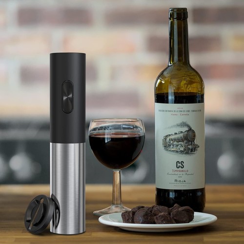 COKUNST Electric Wine Openers, Reusable Wine Bottle Corkscrew...B28 - Picture 2 of 6