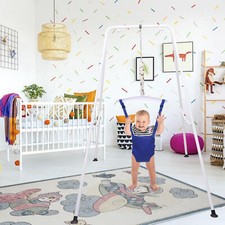 2 in 1 Baby Jumper  Swing, Baby Jumper for Indoor and Outdoor Use