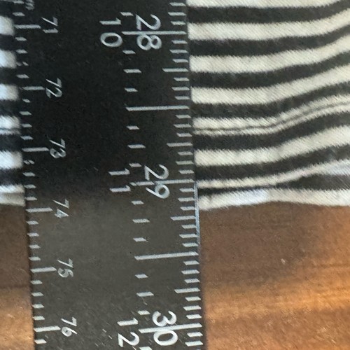 Volcom Lived In Tshirt Womens XS Black White Striped Long Sleeve - Picture 10 of 11
