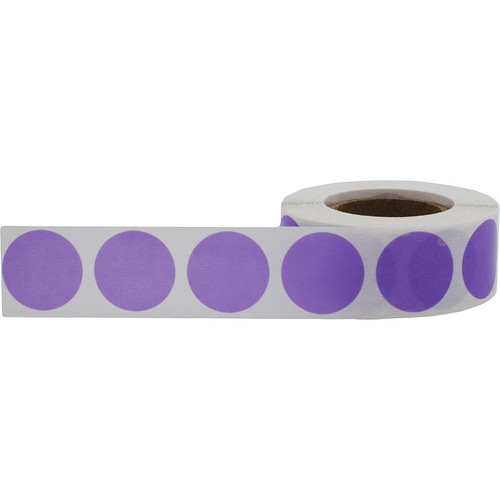 Transparente Farbe Kreis Punkte Aufkleber | 0,75" Rund | 500er Pack | Wählen Sie eine Farbe - Bild 4 von 32