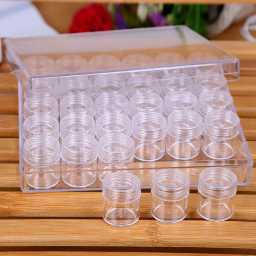 Packing Box Mini Bottles for Makeup Travel Size Jars Creams Samples Bride - Picture 8 of 12