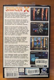 Shinobi X (Legions) - Sega Saturn - PAL Complete -Rare