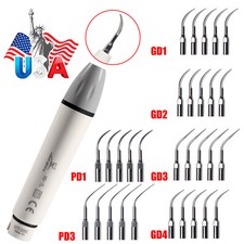 Dental Ultrasonic Piezo Scaler Handpiece / 5*TIPS Scaling Perio Fit DTE SATELEC