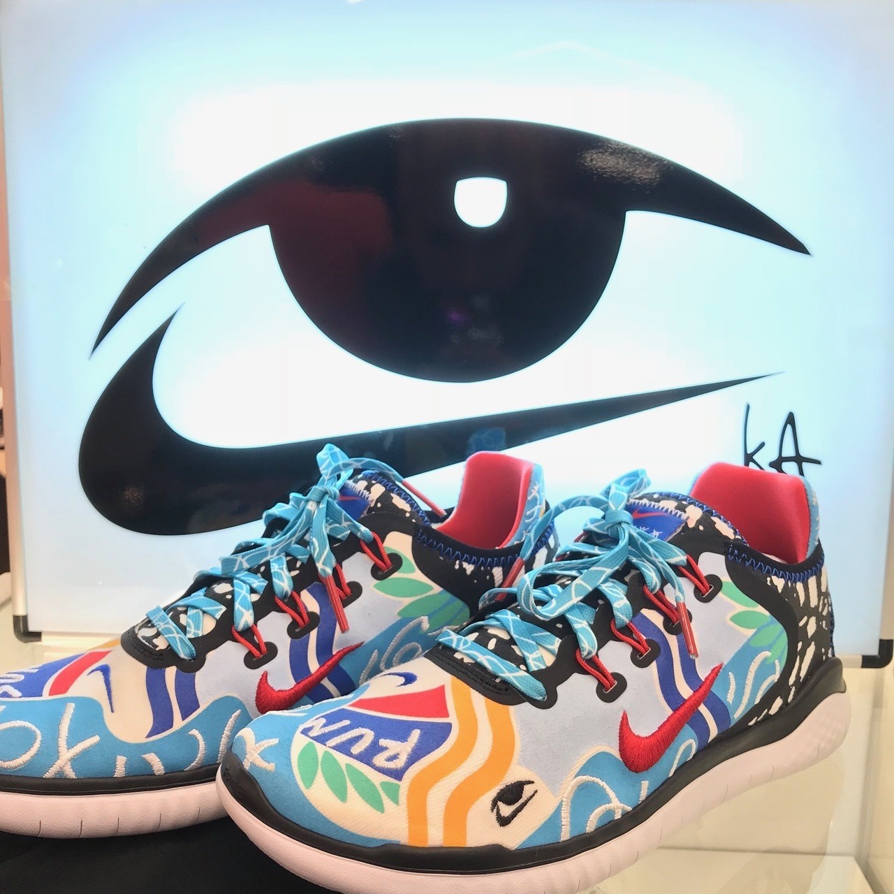 Nike X Kelly Anna Free RN 2018 T-Shirt For Your Feet Mens Size 9 Rare Deadstock Nike X Kelly Anna Free RN 2018 T-Shirt For Your Feet Mens Size 9 Rare Deadstock