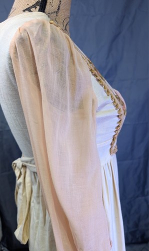 70s Gunne Sax Jessica McClintock Prairie Renaissance Dress XS Cottagecore Gown - Picture 9 of 16