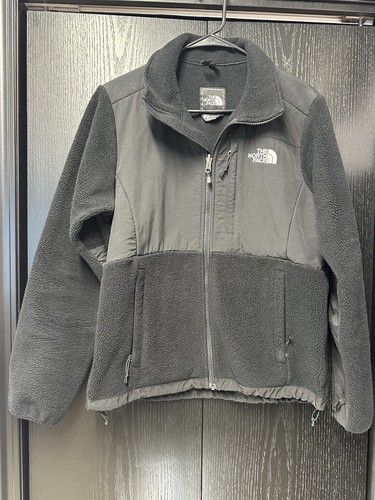 The North Face Polartec Black Fleece Full Zip Jacket - size Womens Medium - EUC - Picture 2 of 16