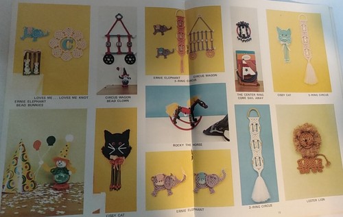 6 Vintage Macrame Knot Booklets 1970-80s Plant Hangers, Xmas, Kids Stuff MORE #4 - Picture 22 of 24
