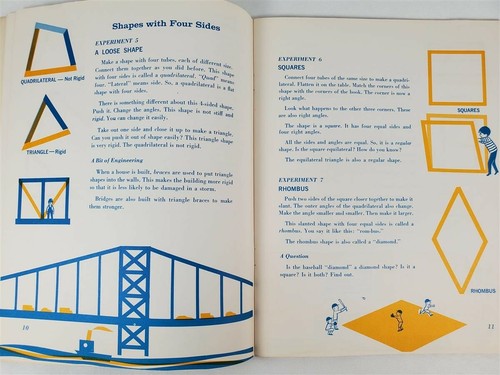 Math Projects: Mathematical Shapes by Hy Ruchlis and Harry Milgrom 1968 PB - Picture 8 of 10